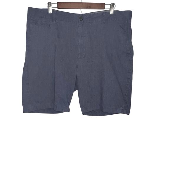 Joseph Abboud men’s size 40 blue, white textured micro striped Chino shorts - Picture 1 of 8